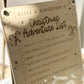 Our Christmas Adventures – Personalized Dry Erase Board