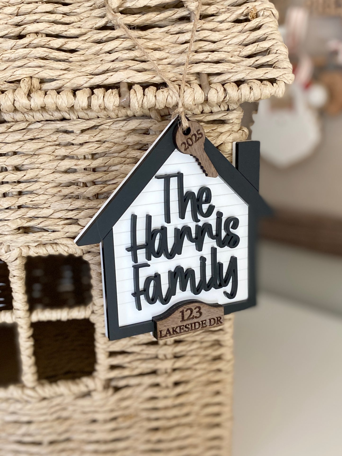 The Key to New Memories ~ New Home Personalized Ornament