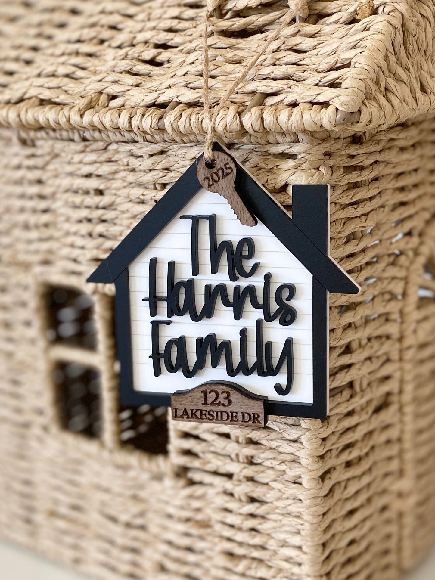The Key to New Memories ~ New Home Personalized Ornament