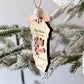 Merry Christmas Mommy & Daddy – Baby Announcement Ornament