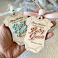 Merry Christmas Mommy & Daddy – Baby Announcement Ornament