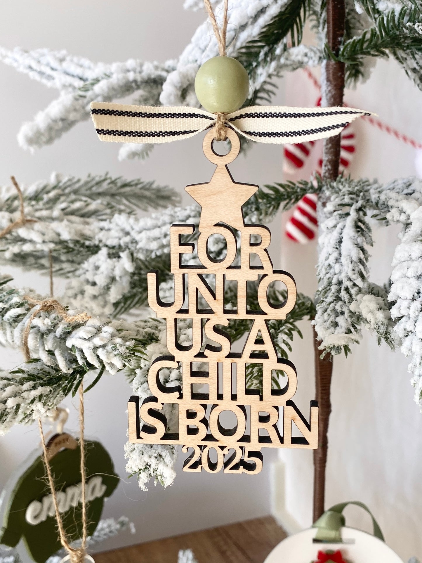 Christmas Tree Keepsake Ornament