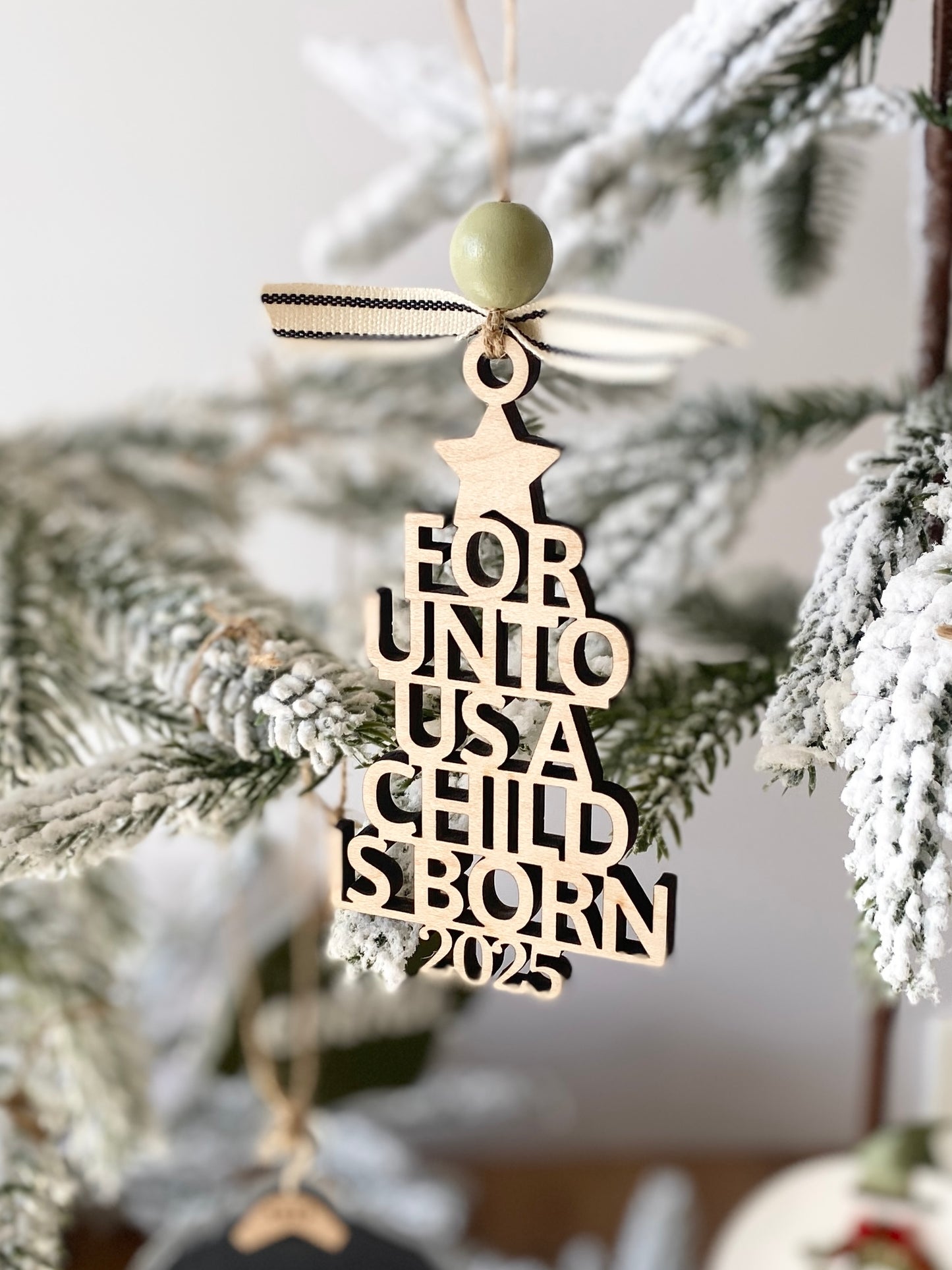 Christmas Tree Keepsake Ornament