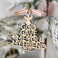 Christmas Tree Keepsake Ornament