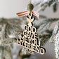 Christmas Tree Keepsake Ornament