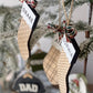 Classic Plaid Stocking Ornament + Tag