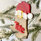 Cowboy Christmas Boots Personalized Ornament