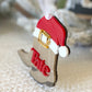 Cowboy Christmas Boots Personalized Ornament