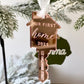 Our First Home – Personalized Key Ornament