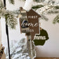 Our First Home – Personalized Key Ornament