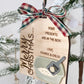 “Your Presents Are in the Box” – Funny Cat Christmas Ornament