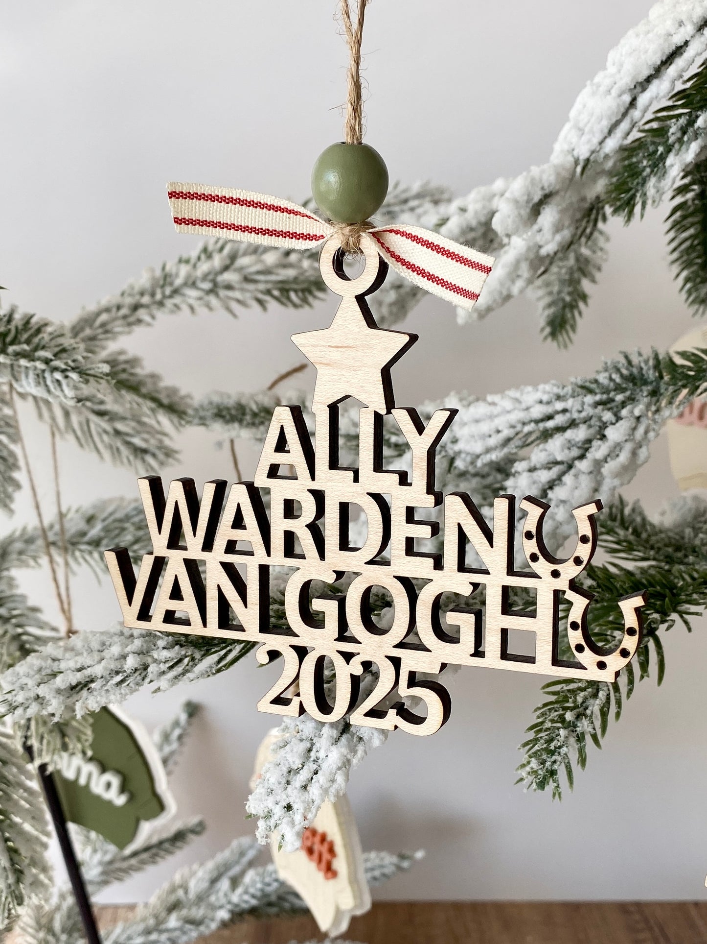 Christmas Tree Keepsake Ornament