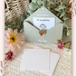 Personalized Envelope Magnet for Mom or Grandma | Kids Note & Flower Holder Keepsake