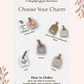Book Club Tea Tag Bookmark + Mini-Charm