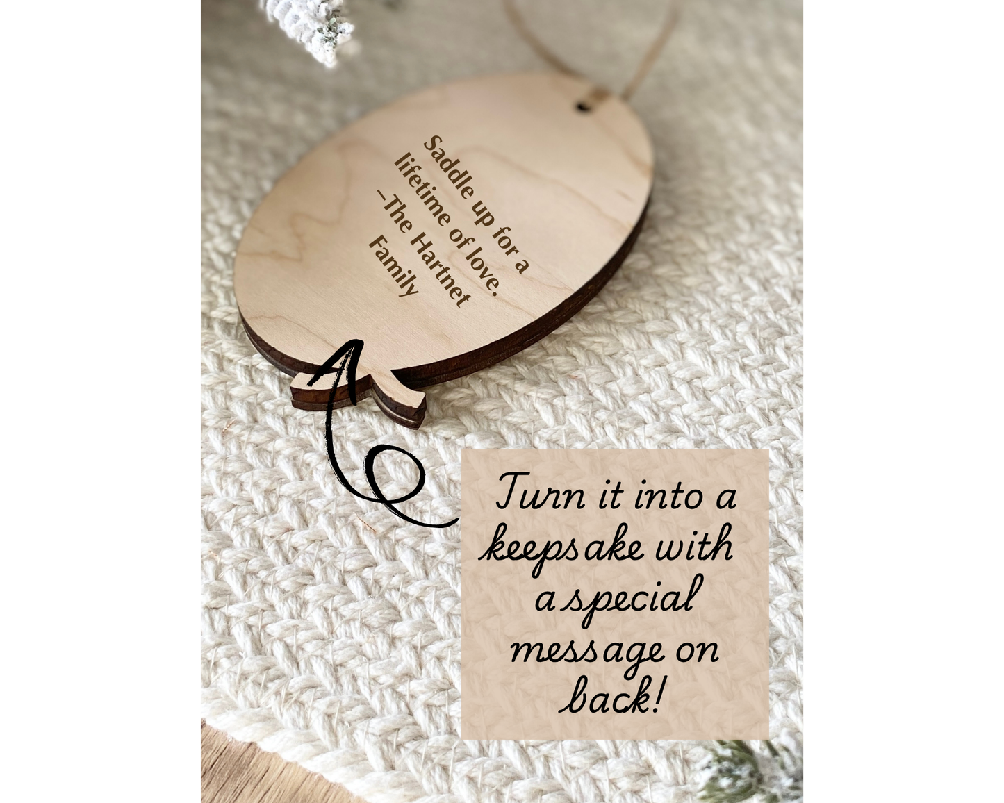 Little Wranglers – Personalized Baby’s First Christmas Ornament