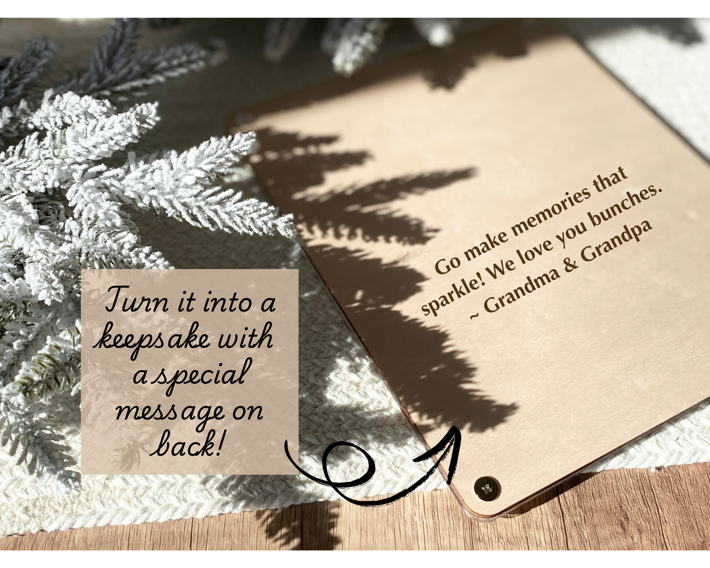 Our Christmas Adventures – Personalized Dry Erase Board