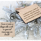 Family Recipe Keepsake Ornament – Personalized Wooden Recipe Card