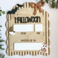Personalized Halloween Costume Board | Kids Photo Prop | Dry Erase Halloween Sign | Yearly Keepsake | First Halloween