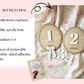 Baby Weekly Milestone Photo Markers