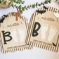 Personalized Baby Footprint Keepsake | First Halloween Wooden Sign