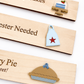 Patriotic Bakery Menu Play Board Expansion Pack  | Interchangeable Bakery Board Add-On | 4th of July Pretend Play Collection