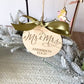 Mr. & Mrs. – Personalized Wedding Ornament