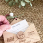 Notes for Santa Ornament ~ Christmas List or Thank You Note Keepsake