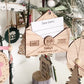 Notes for Santa Ornament ~ Christmas List or Thank You Note Keepsake